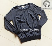 C.P.TWENTYNINE cudna bluzka jedwab z kaszmirem r.S/M