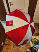 Emirates Airlines duży parasol przeciwsłoneczny i przeciwdeszczowy