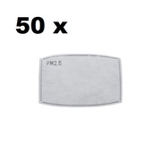 Filtr PM2.5 wielowarstwowy 50 sztuk