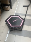 Składana trampolina fitness HXD-ERGO o średnicy 106,5 cm