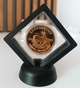 Kopia monety złoty Krugerrand 2013 + Holder do przechwoywania