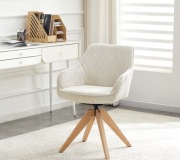 Zestaw 2 foteli obrotowych w stylu retro