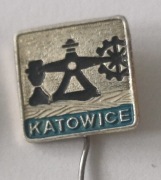 Przypinka PRL Katowice 
