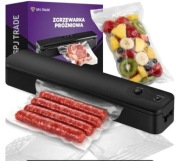 ZGRZEWARKA PRÓŻNIOWA DO PAKOWANIA ŻYWNOŚCI ZESTAW PAKOWARKA 90W +10 WORKÓW