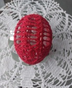 Jajko  szydełkowe 8 cm