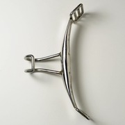 Hak trapezowy metal / stal nierdzewna 21,5cm
