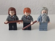 Lego Harry Potter - Hermiona, Ron, Dumbledore (figurki od breloków)