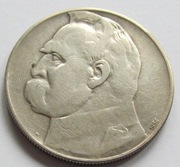 10 zł złotych Piłsudski 1934 r. (3) Ag orzeł strzelecki