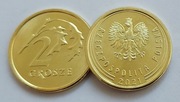 10 X 2 grosze 2021 r. stan menniczy z woreczka