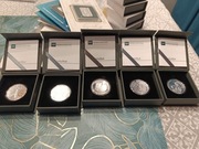 Zestaw monet kolekcjonerskich 520gr srebra 23szt 10zł  i 7szt 20zł  
