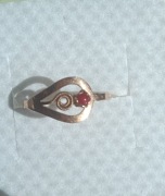 Pierścionek złoty warmet? Rozmiar 14