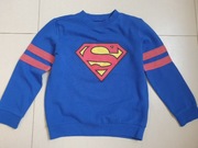 Bluza Granatowa Superman Fox & Bunny Sinsay rozm.128 cm lat 8