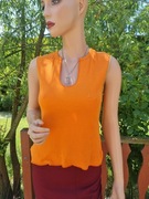 Prążkowany top Amisu rozmiar M