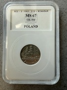 Moneta 2 zł 1936r żaglowiec