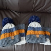 Czapka z kominem AJS