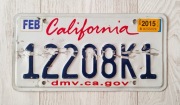 Tablica rejestracyjna USA CALIFORNIA 2015