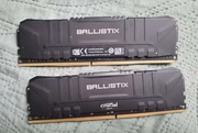 Crucial 16GB (2x8GB) 3200MHz CL16 Ballistix Black ddr4