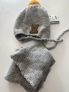 Czapka plus szalik rozmiar 36-38