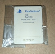 ORYGINALNA Karta pamięci Sony Playstation 2 PS2 8 MB MEMORY CARD SCPH-10020