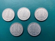 PRL-1ZŁOTY-1974/75/77/78