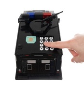 Skarbonka sejf samochd policyjny 