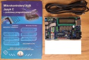 Zestaw ATB Atnel + Mikrokontrolery AVR Język C - Podstawy programowania