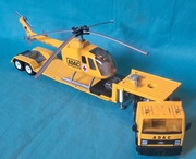 Stary zestaw Siku - Ford Cargo i helikopter ratunkowy BO 105