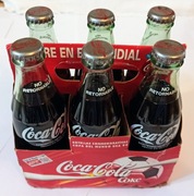 Komplet 6 butelek Coca Cola z Mistrzostw Świata z 1994r