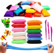 Piankolina magiczna masa plastyczna ciastolina plastelina 12kolorów