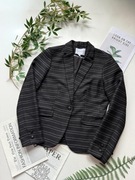 Czarna marynarka w paski M 38 Katherine Barclay