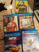 Ps4 +gry konsola mało używana oryginalne pudełko  