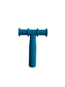 Gryzak logopedyczny - "T" Niebieski twardy