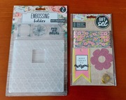 folder do wytłaczania / embossingu ze stemplami + zestaw przydasi