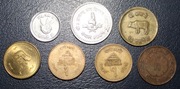 NEPAL - zestaw 7 monet