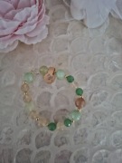 Bransoletka handmade z naturalnych kamieni hematyt cytryn awenturyn 