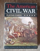 Karty do gry WOJNA SECESYJNA 54 karty