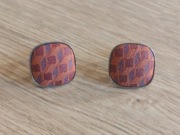 Spinki do mankietów kolorowe komplet