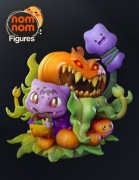 Figurka druk 3D żywica 12K " Bulbasaur Chibi - Pokemon " - Chibi