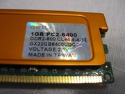 RAM PC2-6400 / 1x1gb / ddr2 800mhz / 2,1v