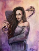 Obraz na płótnie Let it go - akt 60x80cm