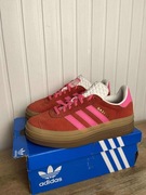 Używane buty damskie adidas gazelle bold czerwone org 40 2/3