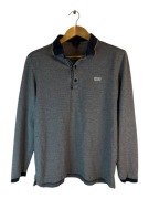 Koszulka polo Hugo Boss szara z logiem 2 XL
