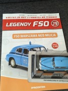 FSO Warszawa M20 Milicja - Legendy FSO 1:43