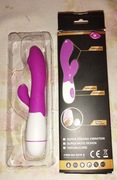 Wibrator damski z napletkiem, silicon, 30 funkcji