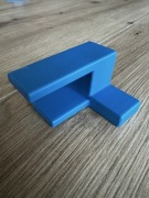 Uchwyt do montażu frontów i skrzydeł meblowych 3 mm