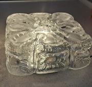 PLAFON KINKIET FLOWER GLASS WILA LUTCHEN 60s 