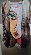 Bluza  , t shirt  , nowa , kolorowa twarz 