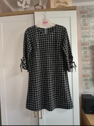 Elegancka sukienka w kratę Kate Collection – rozmiar S (36)