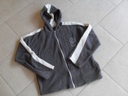 BLUZA POLAROWA NA ZAMEK KAPTUR KIESZENIE ROZM. 146