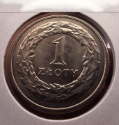 1 złoty 1991 mennicza